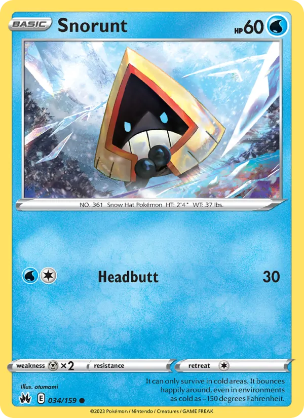 Snorunt 034 – Non-holo