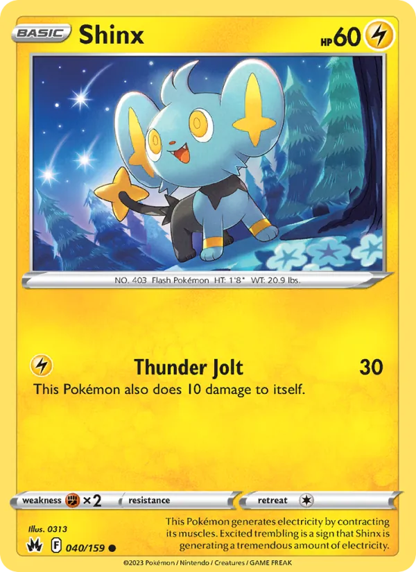 Shinx 040 – Non-holo
