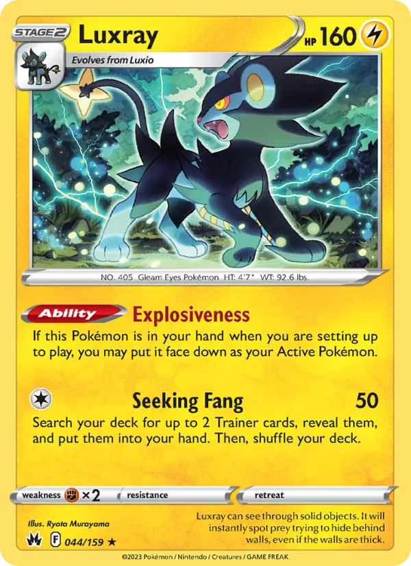 Luxray 044 – Non-holo