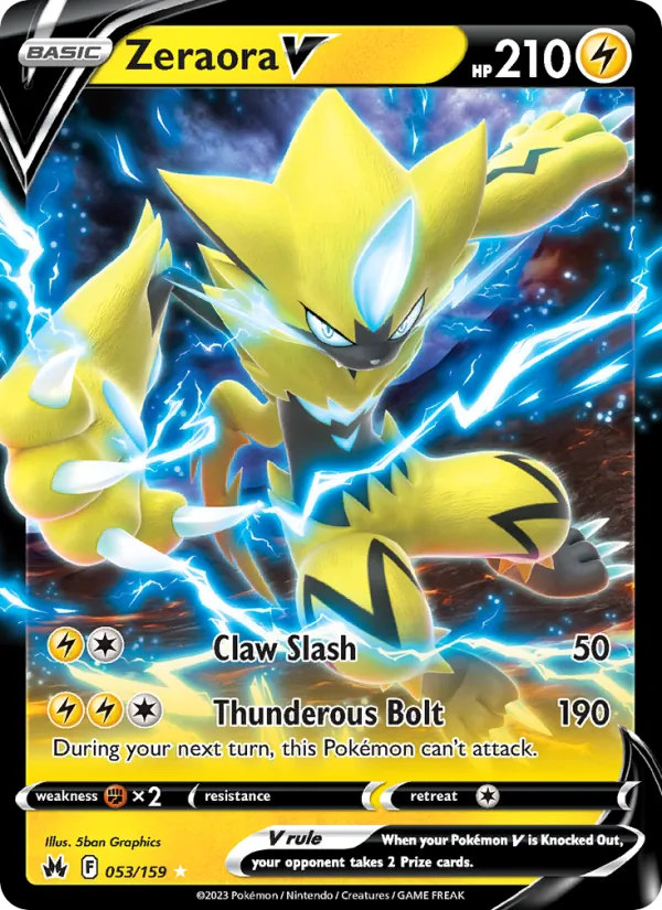 Zeraora V 053 – Holo
