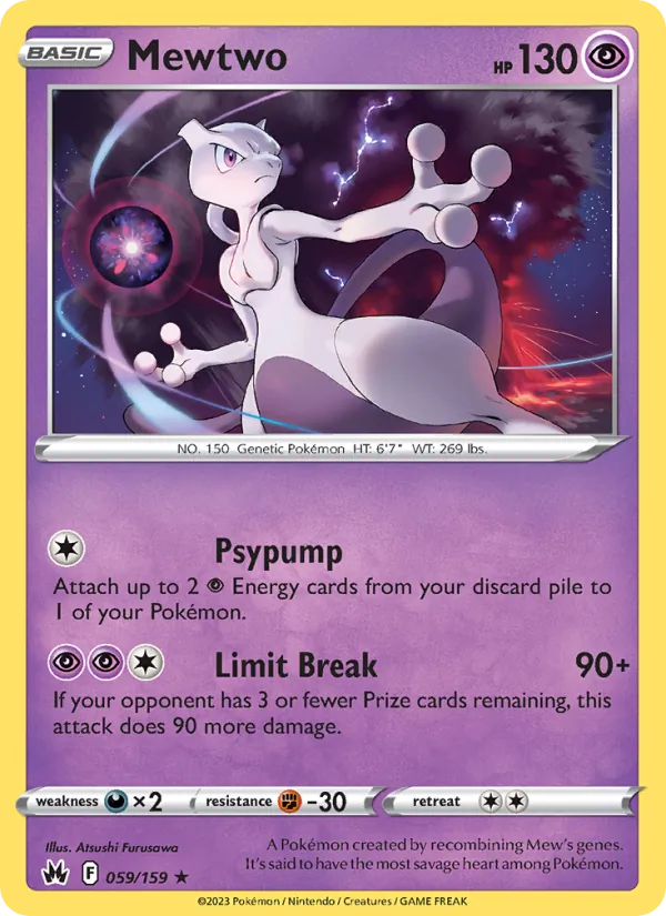 Mewtwo 059 – Holo