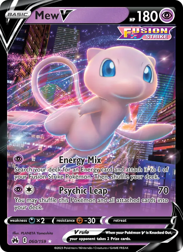 Mew V 060 – Holo
