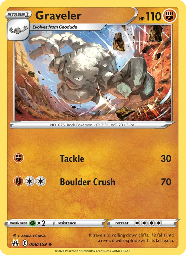 Graveler 068 – Non-holo