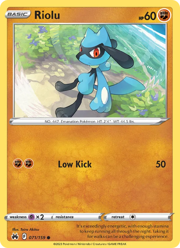 Riolu 071 – Non-holo