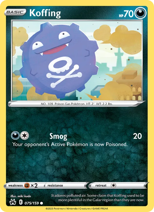 Koffing 075 – Non-holo