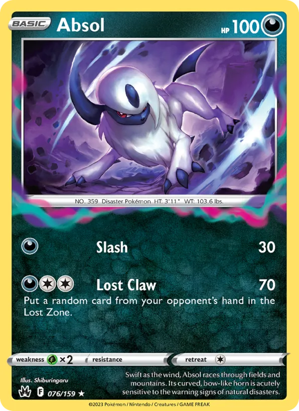 Absol 076 – Reverse Holo