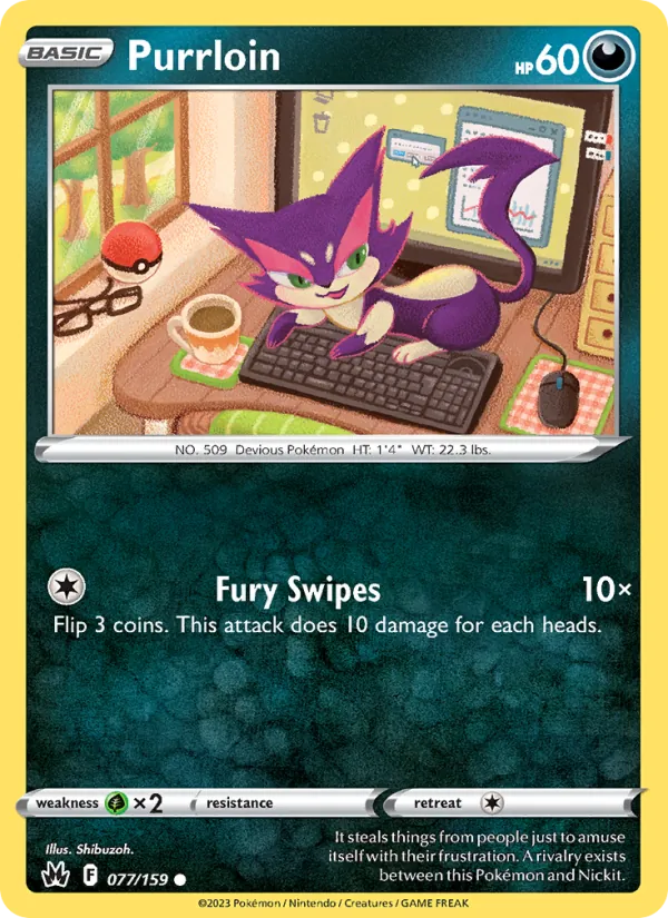 Purrloin 077 – Non-holo