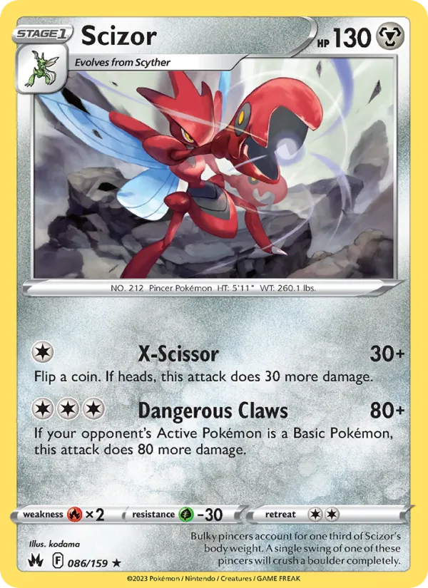 Scizor 086 – Non-holo