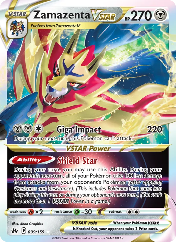 Zamazenta VSTAR 099 – Holo