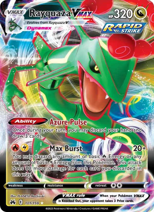 Rayquaza VMAX 101 – Holo