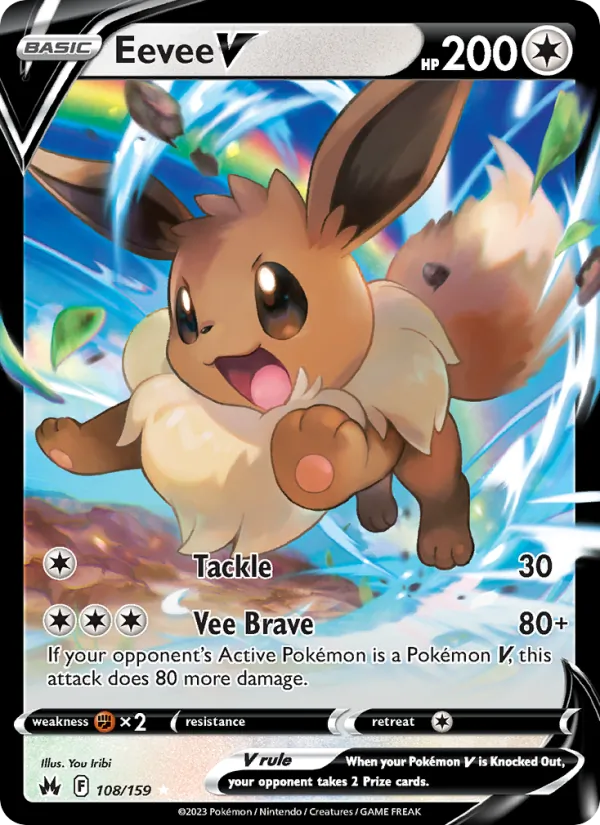Eevee V 108 – Holo