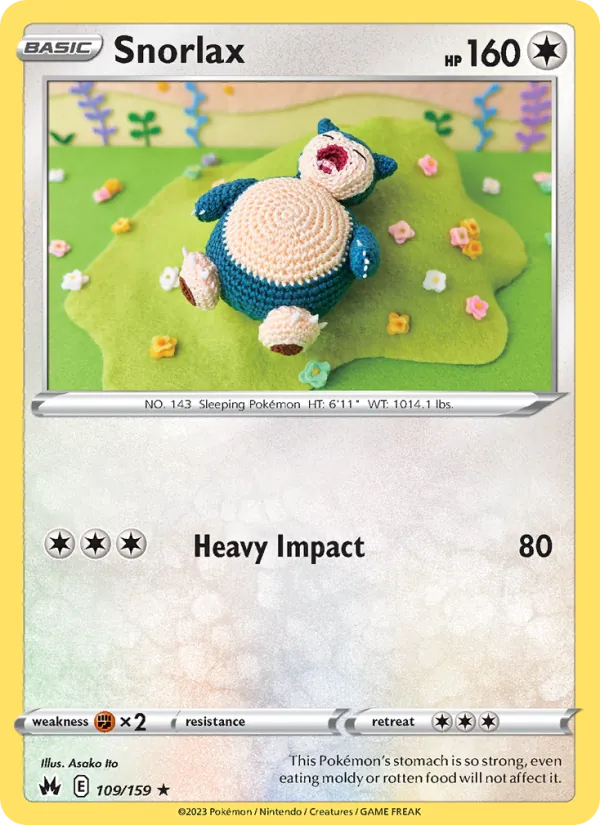 Snorlax 109 – Non-holo