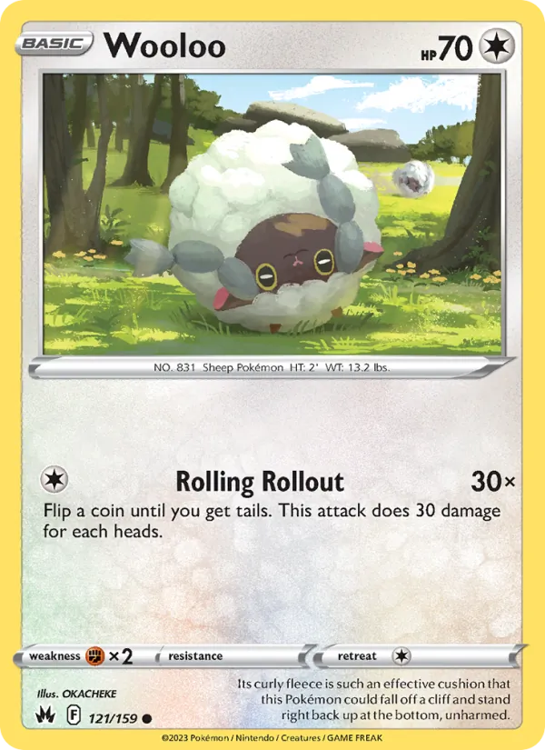 Wooloo 121 – Non-holo