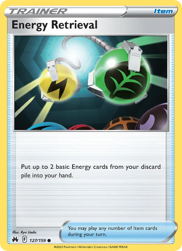 Energy Retrieval 127 – Non-holo