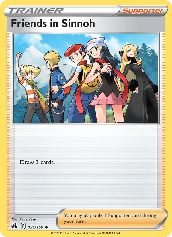 Friends in Sinnoh 131 – Non-holo