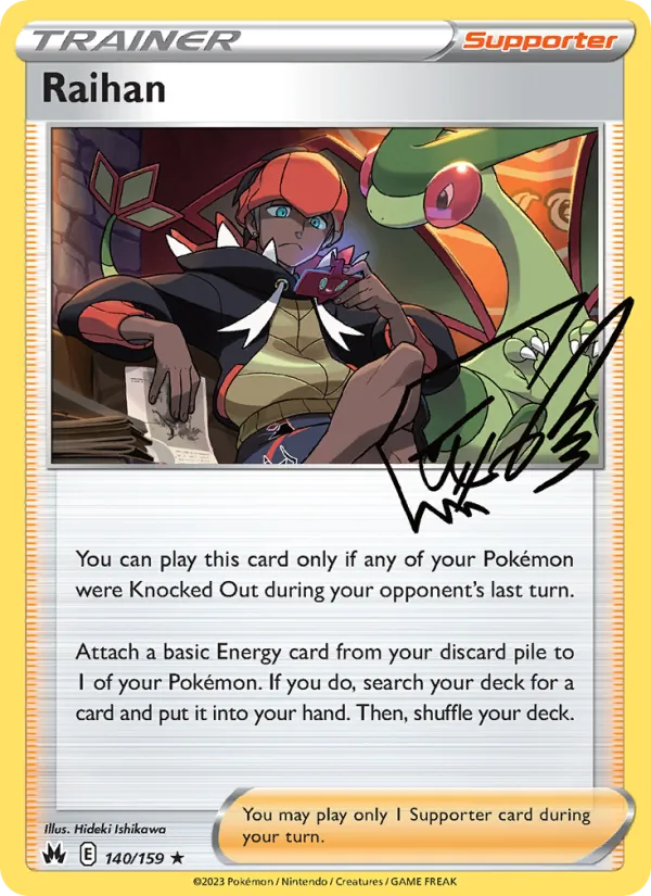 Raihan 140 – Reverse Holo