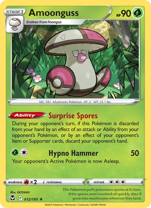 Amoonguss 012 – Non-holo
