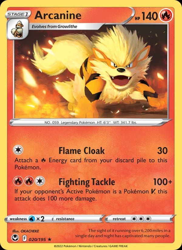 Arcanine 020/195
