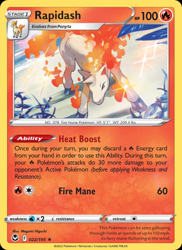 Rapidash 022/195