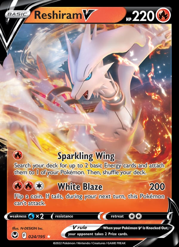 Reshiram V 024/195