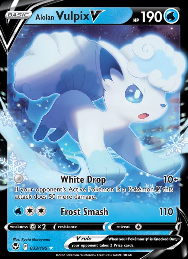 Alolan Vulpix V 033/195