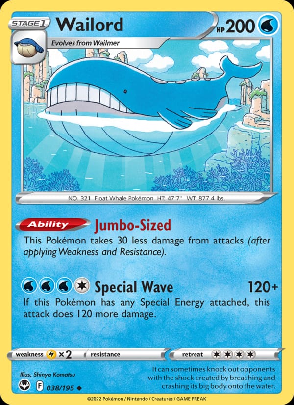 Wailord 038/195
