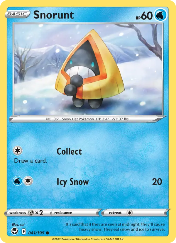 Snorunt 041 – Non-holo