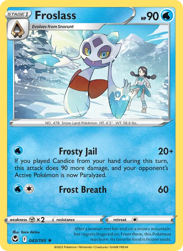 Froslass 043 – Non-holo