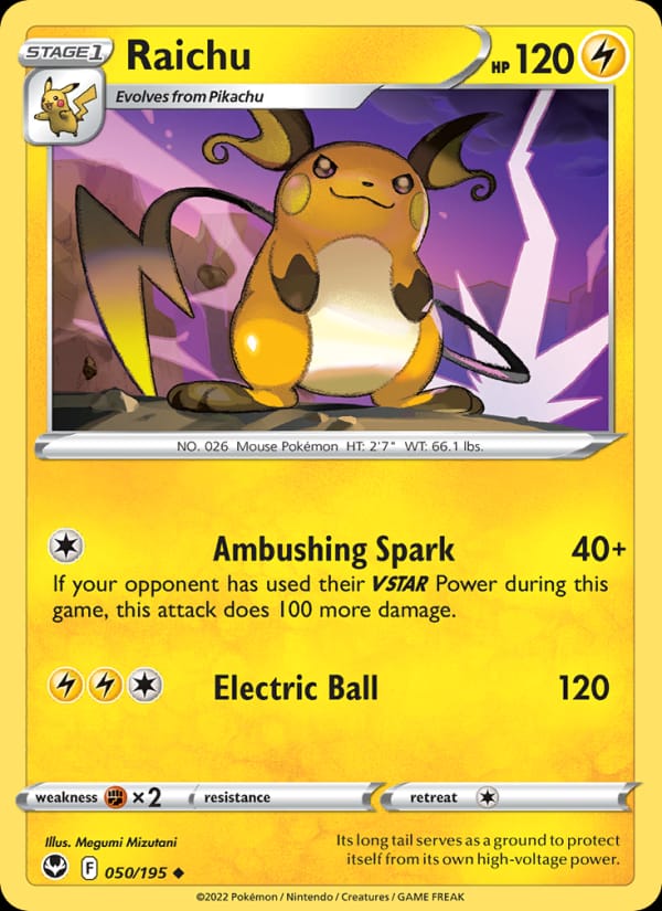Raichu 050/195
