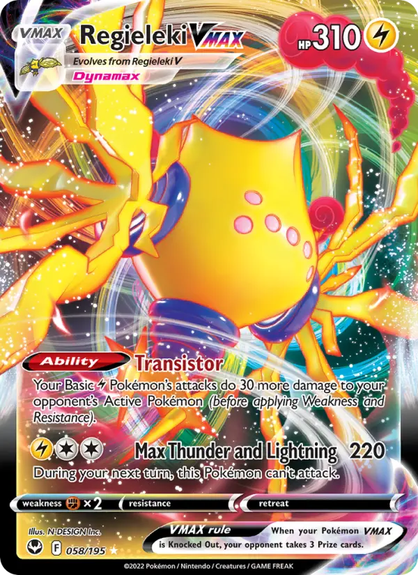 Regieleki VMAX 058 – Holo