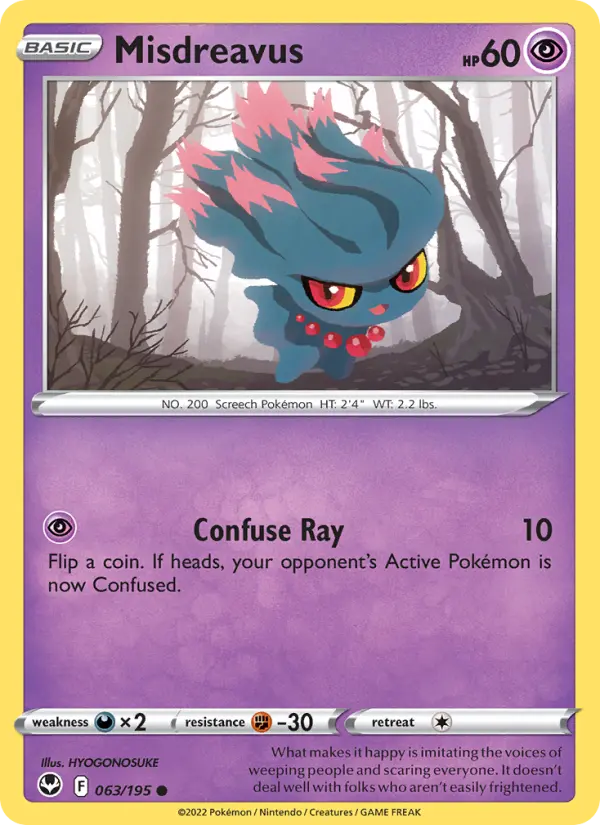 Misdreavus 063 – Non-holo