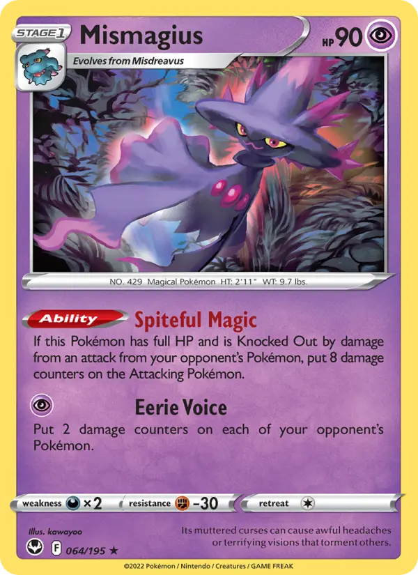 Mismagius 064 – Non-holo