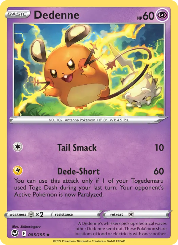 Dedenne 085 – Non-holo