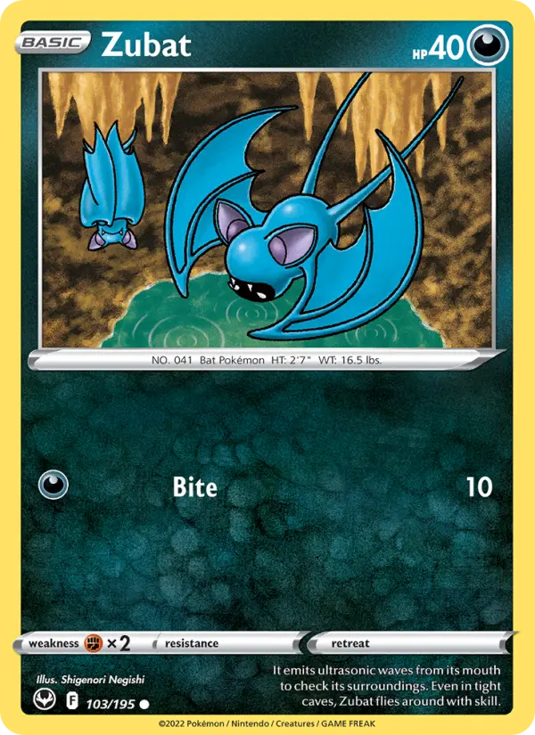 Zubat 103 – Non-holo