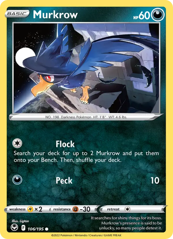 Murkrow 106 – Non-holo
