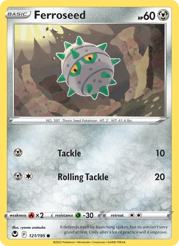 Ferroseed 121 – Non-holo