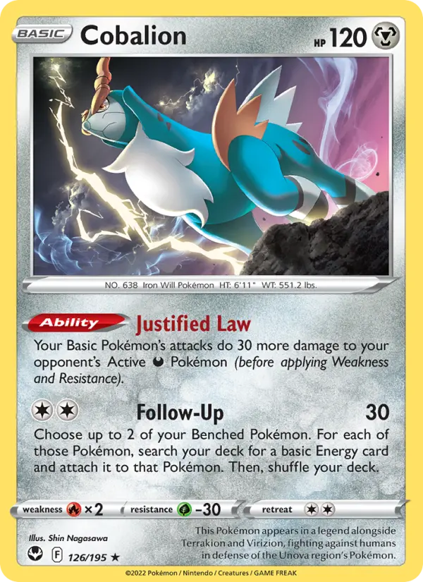 Cobalion 126 – Non-holo