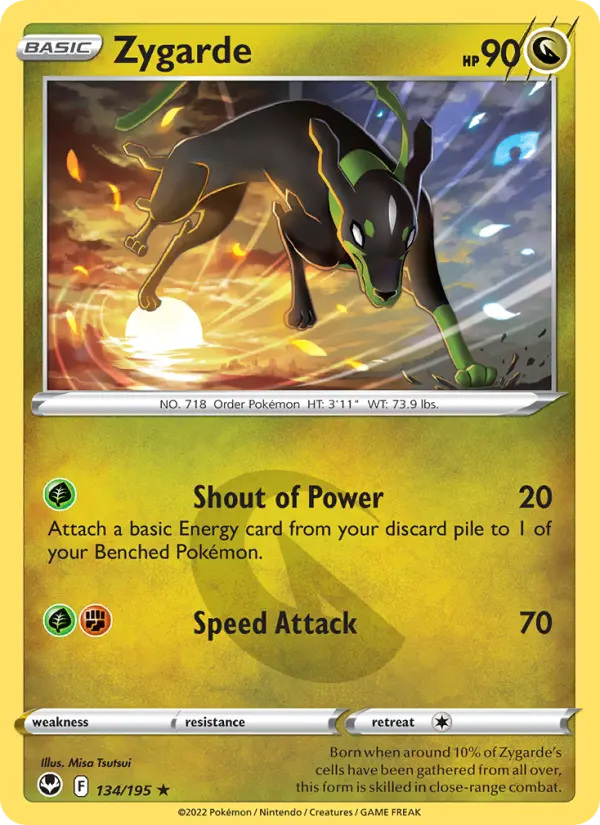 Zygarde 134 – Non-holo