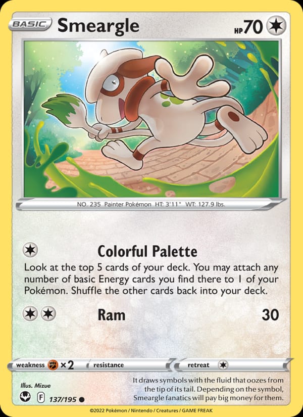 Smeargle 137/195