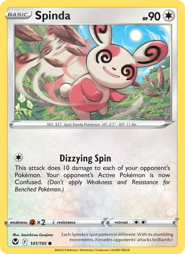 Spinda 141 – Non-holo