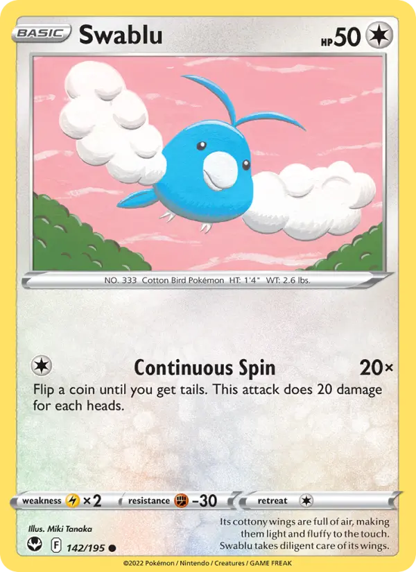 Swablu 142 – Non-holo