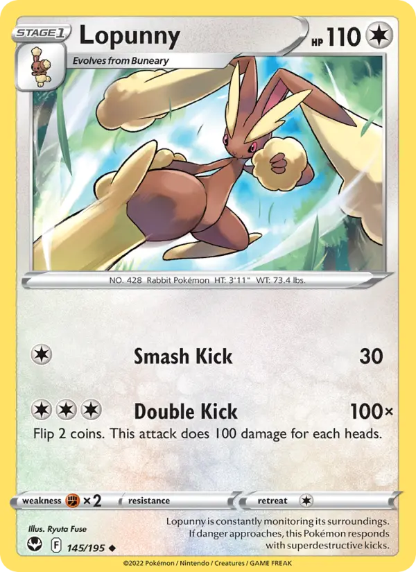 Lopunny 145 – Non-holo