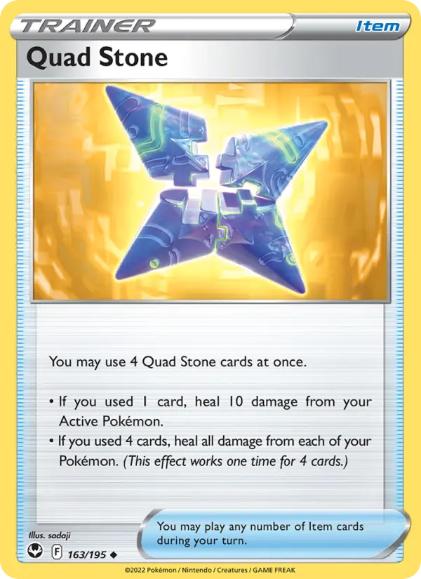 Quad Stone 163 – Non-holo