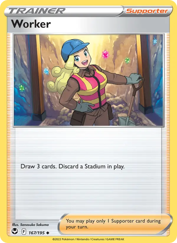 Worker 167 – Non-holo