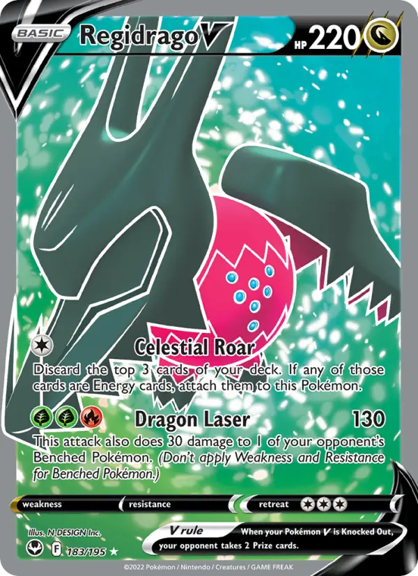 Regidrago V 183 – Holo