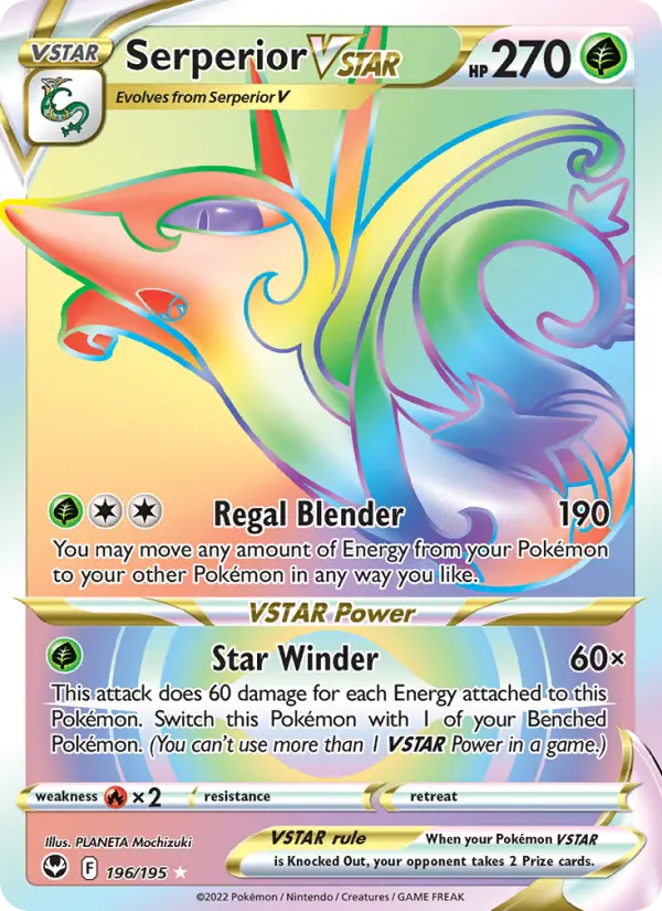 Serperior VSTAR 196 – Holo