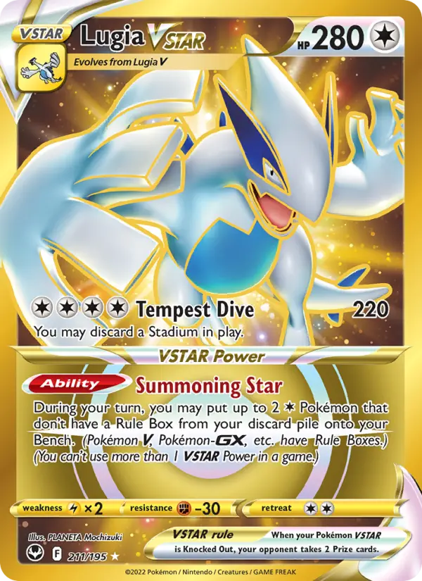 Lugia VSTAR 211 – Holo