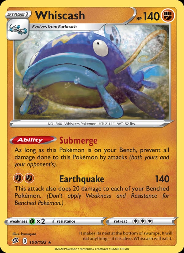 Whiscash 100/192