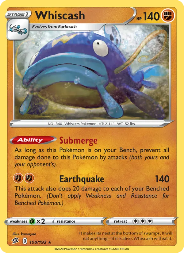 Whiscash 100 – Non-holo