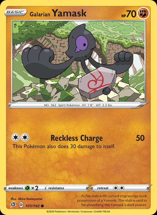 Galarian Yamask 101/192